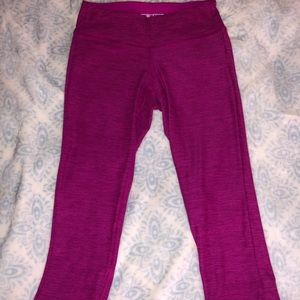 New Balance Pink Cropped Leggings